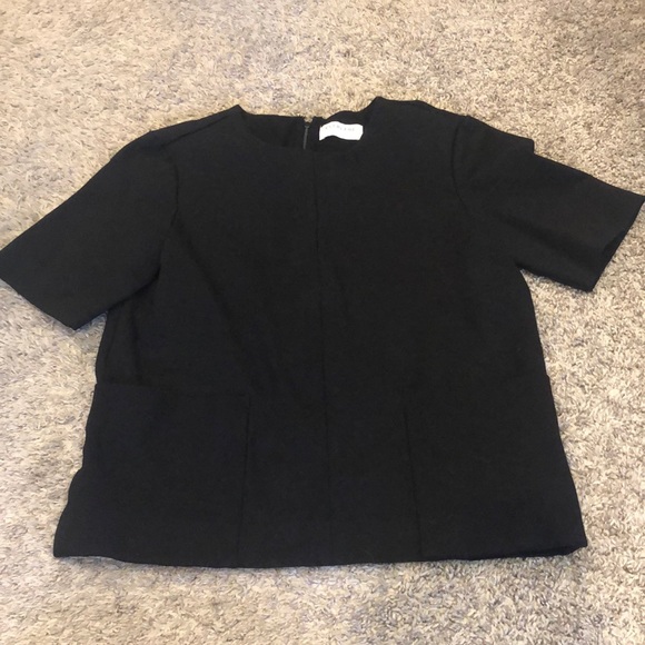 Everlane black boxy tee with pocket detail- Size Medium - Picture 2 of 5